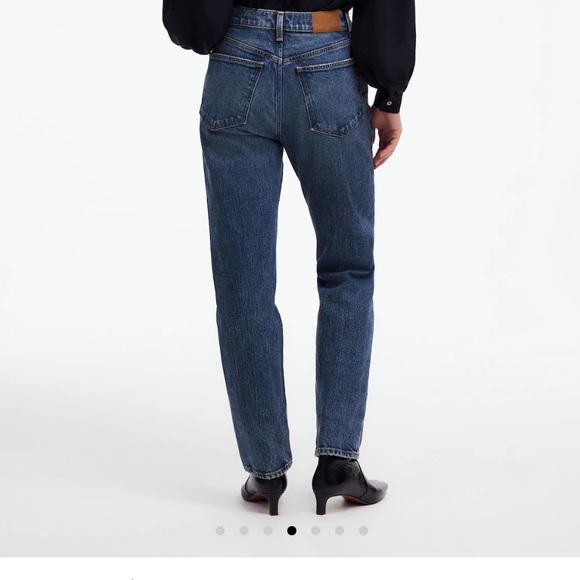 Madewell The '90s Straight Crop Jean in Concho Wash size 27 - Picture 3 of 3